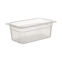 1/4 Dikdörtgen Pp Gastronom Küvet Gövde 265x162x100 çok renkli