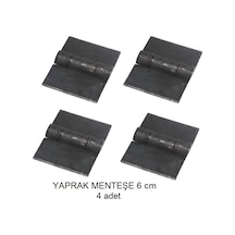 Karasör Çelik Yaprak Menteşe 6 Cm 4 Adet