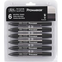 Winsor & Newton Promarker Nötür Tonlar Seti (6 Renk)