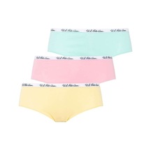 U.S. Polo Assn. Kadın Mint - Sarı - Pembe 3 Lü Şort 66273 Sarı
