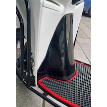 Honda Dio Tank Pad Ve Grenaj Kaplama 3 Parça Siyah