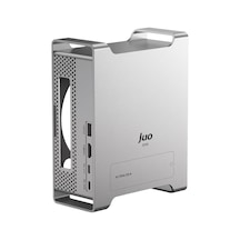 Juo Mac Mini M6, M5 Pro, M4 İçin Dock Station Nvme Ssd Kutusu Usb Çoklayıcı Hub 10gbps 4k 60hz Hdmı Sd/tf 4.0 Kart Okuyucu 100w Pd Alüminyum Stand