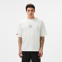 Unıted4 Erkek Beyaz T-shirt Aller Beyaz