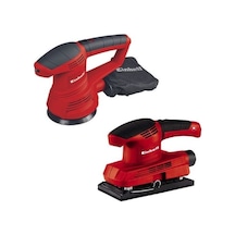 Einhell TC-OS 1520 Elektrikli Titreşimli Zımpara + TC-RS 38 E Eksantrik Zımpara Usta Seti