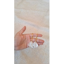Elizimsanat Filografi Deniz Kabuğu İçinde Yaprak Görseli. Düğün,nikah,kına,söz Davetiye Süsü Anahtarlık 50 Adet İçin Geçerli Fiyat
