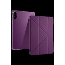 Redmi Pad 2 Kalemlikli Mars Tablet Kılıfı - Mürdüm Diğer