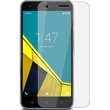 Vodafone Smart 6 Nano Kırılmaz Cam Ekran Koruyucu Şeffaf