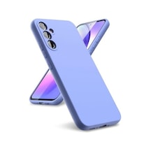 Galaxy  Uyumlu  A24 4g Kılıf First Silikon - Lila