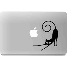 Apple Uyumlu MacBook Kedi Sticker