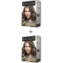 2X2 Tüp Krem Saç Boyası Seti Yoğun Açık Kumral No:8.00