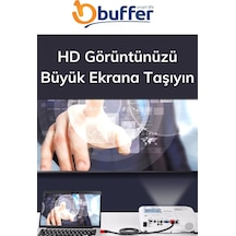 Yerliçöppoşeti 10 Metre Hdmı Kablosu Hdtv Bilgisayar Uydu Görüntü Ses Full Hd Sargılı Görüntü Aktarma Kablosu