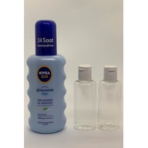 Nivea Sun After Sun Güneş Sonrası Aloe Veralı Sprey 200 ML + Seyahat Boy Boş Şişeler