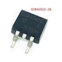 Sum45n25-58e3 To-263 45a 250v N-channel Mosfet 10 Adet