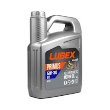 Lubex Primus Ec 5W-30 Tam Sentetik Motor Yağı 4 L