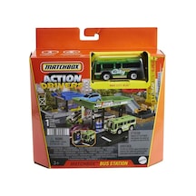 Matchbox Aksiyon Sürücüleri Otobüs Durağı Oyun Seti Veya Pizza Hut Temalı Oyun Seti