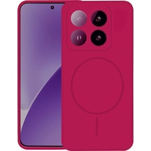 Joko Xiaomi Mi 14t Pro Kılıf Jully Magsafe Kapak - Pembe -