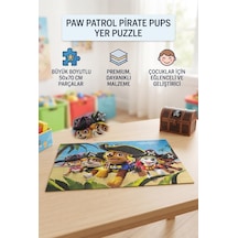 Pav Patrol Pirate Pups 24 Parça Yer Puzlle 50x70 Cm Çocuk Oyuncak Yapboz