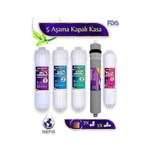 İhlas Aura Cebilon Plus Silver Platinum Uyumlu 5'li Filtre Seti