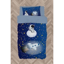 Mekta Home Bebek Ve Çocuk Odası Astronot Ve Spacex Desenli Nevresim Takımı
