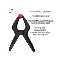 Yaylı Kıskaç Mandal Tip 1'' 25 mm. İşkence