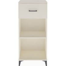 Arges Dolap Tek Raflı Tek Çekmeceli 60x30x134 Aytaşı-aytaşı Aytaşı