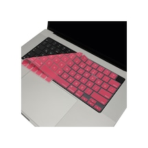 Apple Uyumlu MacBook Air Pro Klavye Kılıfı Us-tr Baskı A2681 A2941 A2442-85 A2779-80 A2992-18 A2991 Açık Pembe