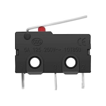 Koodmax 5 Adet Limit Anahtarı Basmalı Düğme Anahtarı Kw11-3z-2 Mikro Limit Sensörü 3pin 125-250v