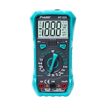 Ten, Proskit Mt-1225 Dijital Multimetre Ncv, Sıcaklık Ölçer, Ac/dc Volt & Akım Ölçüm Cihazı