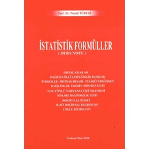 İstatistik Formüller Necati Türedi