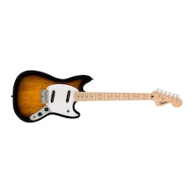 Squier Sonic Mustang Akçaağaç Klavye Wpg 2 Ton Sunburst Elektro Gitar