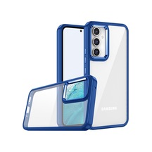 Galaxy Uyumlu A04s Kılıf Klfs Flora Kapak - Lacivert Lacivert