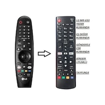 LG Uyumlu Led Tv Sihirli Kumanda AN-MR650A-YEDEK KUMANDA
