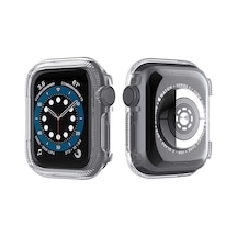 Apple Watch 42mm Uyumlu Kasa Koruyucu Watch Gard 03 - Şeffaf - T15999