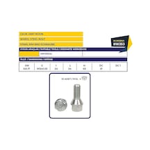 Çelik Jant Bijon M12x1.25x24 Aa.17 Üniversal
