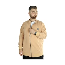 Mode Xl Büyük Beden Eşofman Üstü 2Ip Choose Your Mode 21202 Bej 001