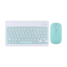 Kyb71 Kablosuz Türkçe Q Klavye Mouse Set - Açık Yeşil