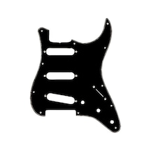 Fender Pickguard Strat 11 Hole S-S-S 3-Ply B-W-B