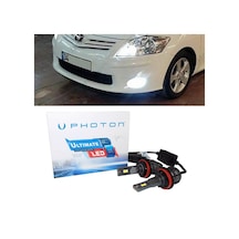 Toyota Auris Led Xenon Kısa Far Ampulü H11 Ultimate 9500 Lumens Yeni Seri Beyaz 2006-2012