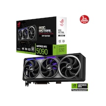 Asus Rog-astral-rtx5090-o32g-btf-gamıng, 32gb, 512bit, Gddr7, 2xhdmı, 3xdp Gamıng Ekran Kartı