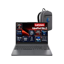 Lenovo IdeaPad Slim 3 15ARP10 83K700PSTRRNP05 Ryzen 7 170 16 GB 512 GB SSD 15.3" W11P Dizüstü Bilgisayar