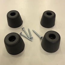 Mobilya Sandık Koltuk Puf Ayağı 3cm 4 Adet