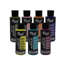 Rich Master Akrilik Boya 120 Cc Çilek Kırmızı Çilek Kırmızı