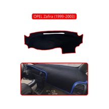 Opel Zafira 1999-2003 Torpido Koruma Halısı Kırmızı Kenar