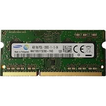 Samsung M471B5173EB0-YK0 4GB DDR3 1600 MHz SODIMM Notebook Bellek Samsung M471B5173EB0-YK0 4GB DDR3 1600 MHz SODIMM Notebook Bellek