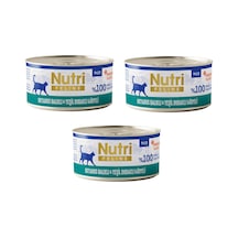 Nutri Feline Okyanus Balıklı Ve Midyeli Pate Tahılsız Yetişkin Kedi Konservesi 70 G X 3 Adet