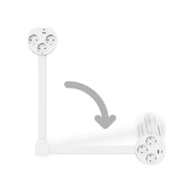 Genişletilebilir Dönen Priz, 3 Ac Çıkışlı Ve Usb Portlu 0 Genişletilebilir Dönen Priz, 3 Ac Çıkışlı Ve Usb Portlu 0