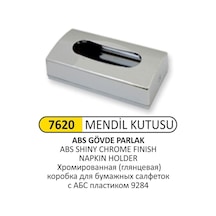 Krom Kaplama Mendil Kutusu