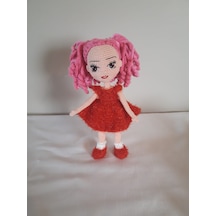Amigurumi Pembe Saçlı Oyuncak