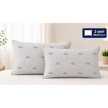 2li Set Lüx Medikal Ortopedik Visco Dolgulu Yastık 50x70 Çok Renkli