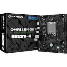 Maxsun Challenger H610m-h V1 Intel Lga1700 Ddr4 Micro Atx Anakart